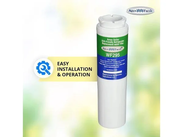 Replacement Water Filter for Whirlpool 4396395T Refrigerator Water Filter by Aqua Fresh (6 Pack)