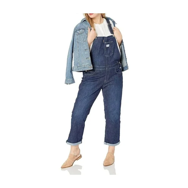 Levi&s Womens Plus Denim Solid Overall Jeans - Women's, Size: 22W, Blue