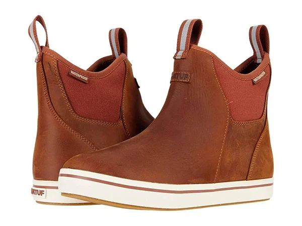 Xtratuf Men's Leather Deck Boot - Burnt Orange - 12