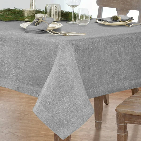 Villeroy & Boch La Classica Linen Fabric Tablecloth 70x22 x 126x22 Oblong - Indigo