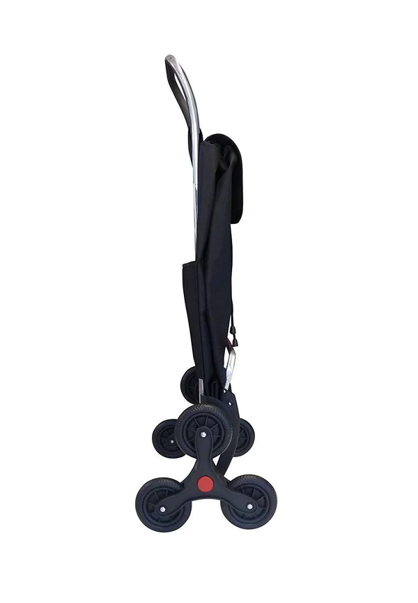 Rolser Saquet Six Wheeled Red Shopping Trolley - 105 x 34 x 38cm
