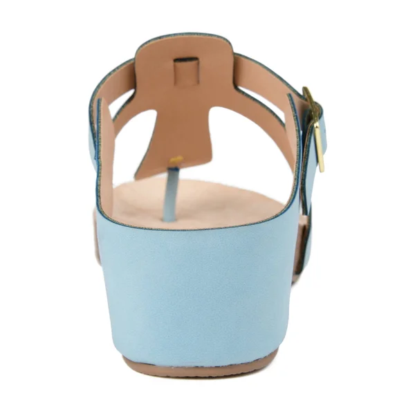 Journee Collection Women's Navara Sandal Brown 5.5