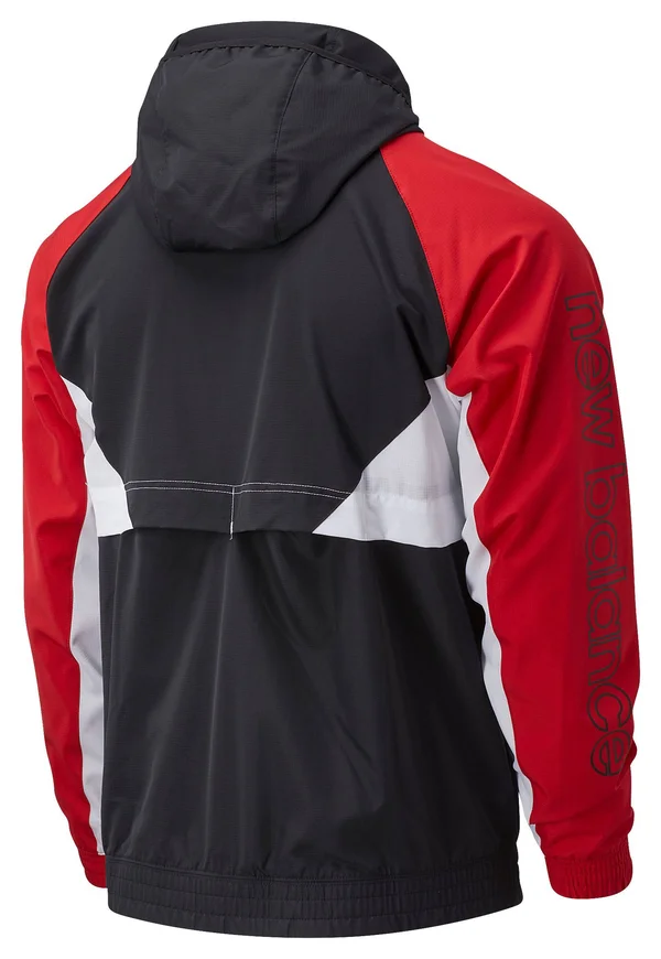 New Balance Men's NB Athletics Podium Windbreaker Red - MJ03502REP - S