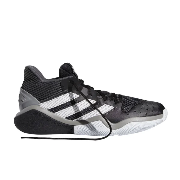 Adidas Harden Stepback Core Black/Grey Six/Ftwr White Men's Basketball Shoes - Size: 15