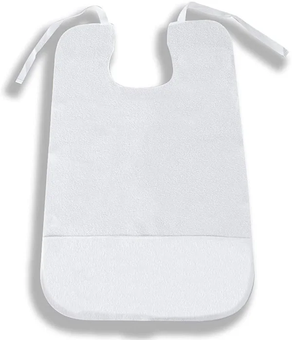 Ortotex Adult Bib, Waterproof, Waterproof, Terry Towelling, Reusable, Elite Bags