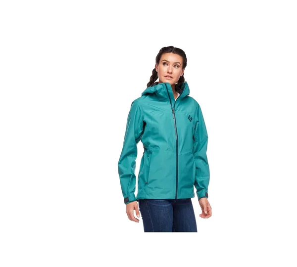 Black Diamond Liquid Point Shell Jacket - Women's Meadow Green, Xs
