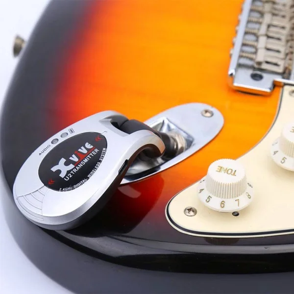 Xvive U2 Rechargeable 2.4GHz Wireless Guitar System - Digital Guitar