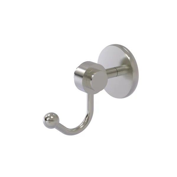 Allied Brass Satellite Orbit Two Collection Robe Hook Satin Nickel