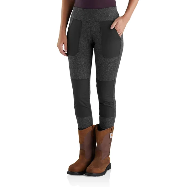 Carhartt Force Utility Legging - Women's Black Heather Small Regular