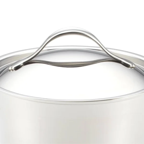 Anolon Nouvelle Copper & Stainless Steel 2.5-Quart Covered Saucier