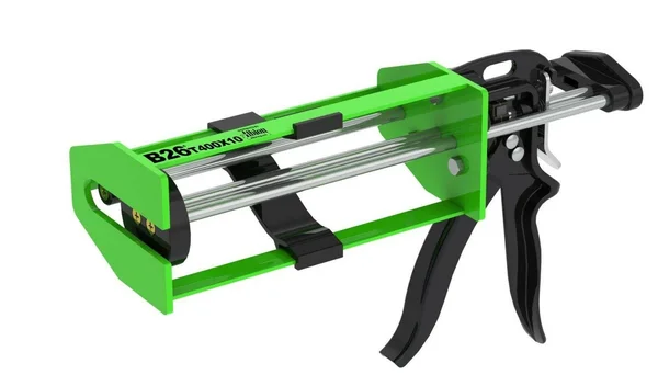 Albion Engineering B26t400x10 Manual Multi-Component Twin Cartridge Solid Surface Adhesive Gun - 490 ml