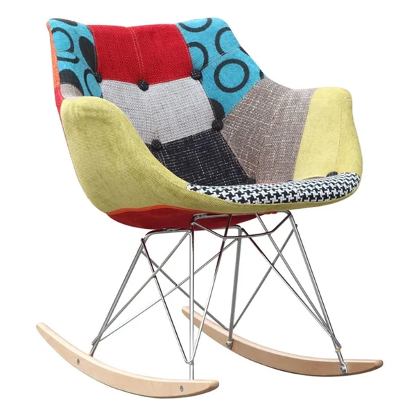 Fine Mod Imports Ginger Rocker Arm Chair