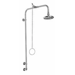 Outdoor Shower Company WM-442-PCV Shower Heads with Pivotal Ball Joints per EA - Chrome