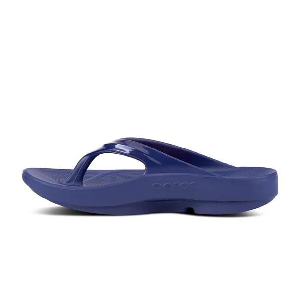 Women's OOFOS OOlala Sandal - Navy 5 - Navy