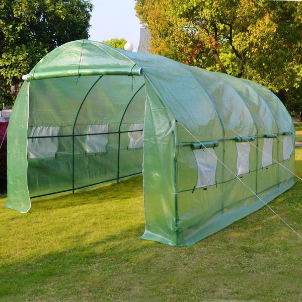 Strong Camel Hot Green House 20&x10&x7& larger Walk in Outdoor Plant Greenhouse
