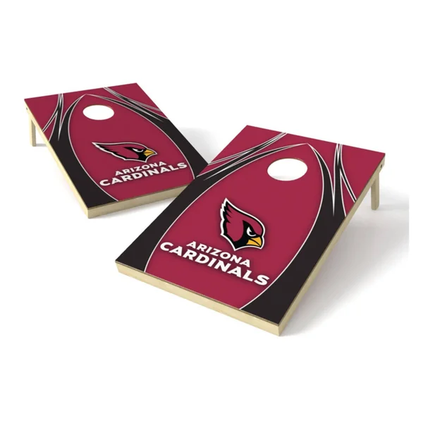 Arizona Cardinals 2& x 3& Logo Shield Cornhole Board Tailgate Toss Set