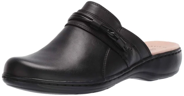 Clarks Leisa Clover Clog - Women's, Black, Size 5, Clogs