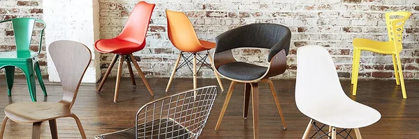 Armen Living Summer Chair in Charcoal Fabric and Walnut Wood Finish
