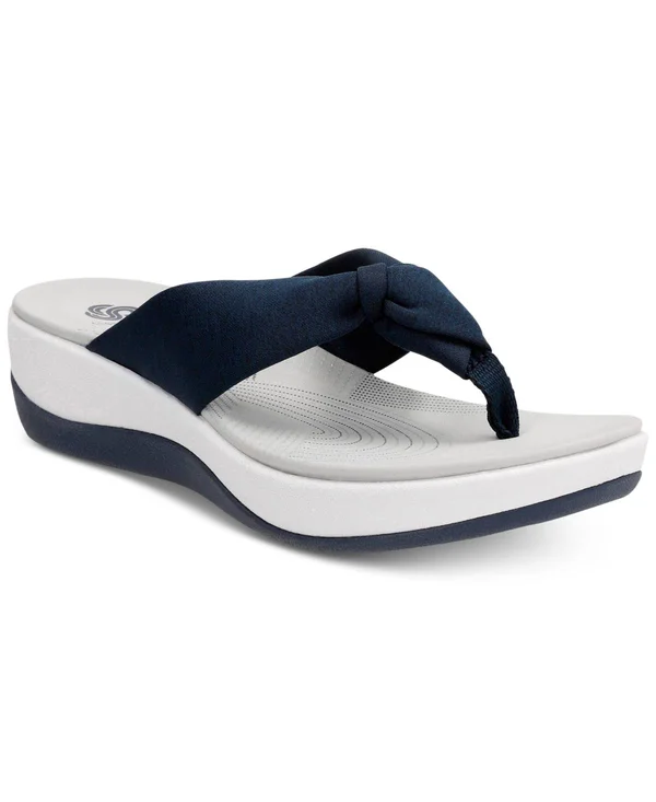 Clarks Cloudsteppers Arla Glison Women's Ortholite Sandals, Size: 9, Blue