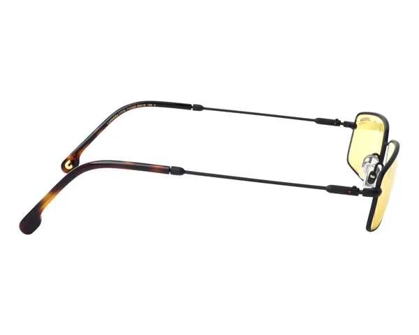 Carrera 177/S 071C-HO Black Yellow Rectangular Sunglasses