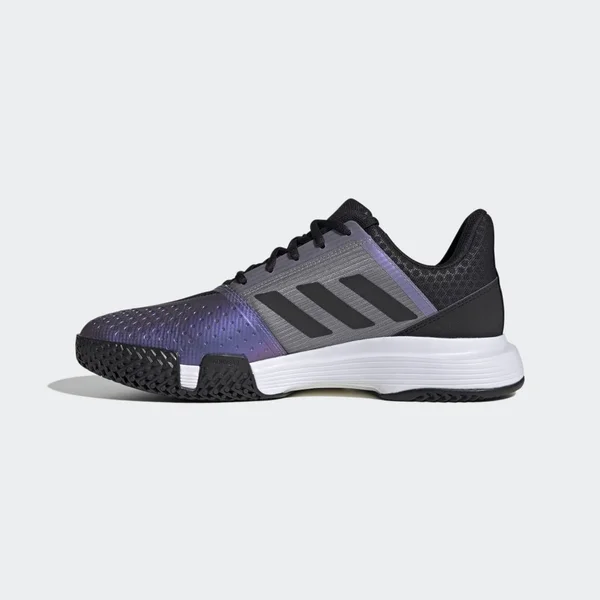 Adidas Men's CourtJam Bounce Tennis Shoes, Black