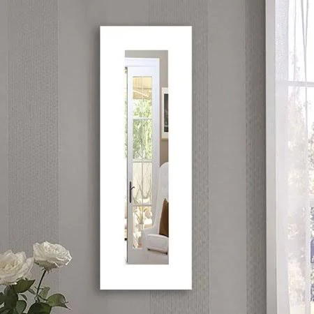 Ebern Designs Worceer Classic White Accent Mirror