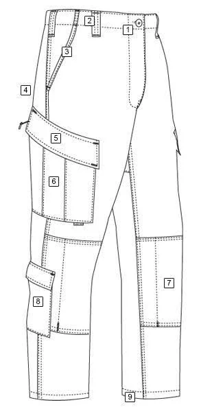 Tru Spec Army Combat Uniform ACU Trousers