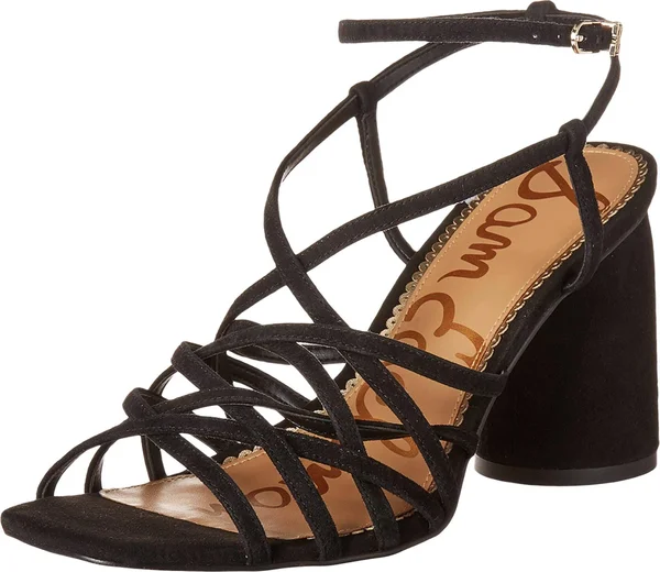Sam Edelman Black Daffodil Strappy Sandals