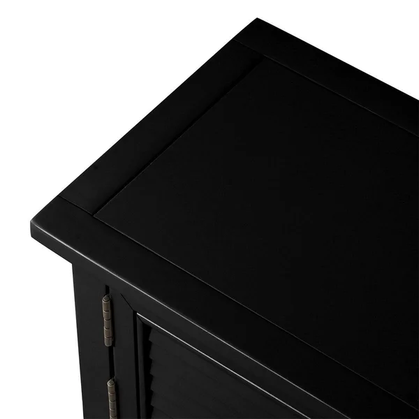 Merax Rusitic Console Table Sofa Table with 2 Drawers, 2 Cabinets and 1 Shelf - Navy Blue