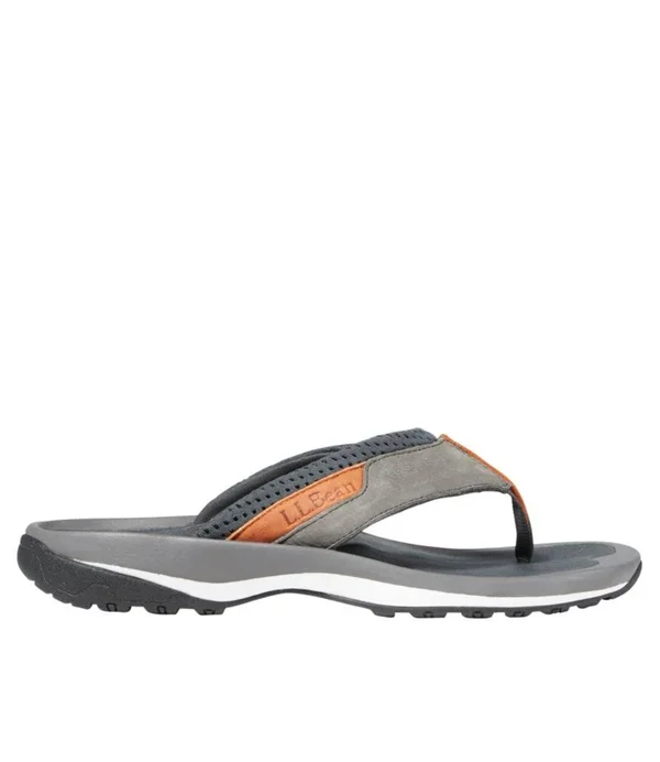 Men's Swift River Sport Flip-Flops Brown 11 M(D) - L.L.Bean