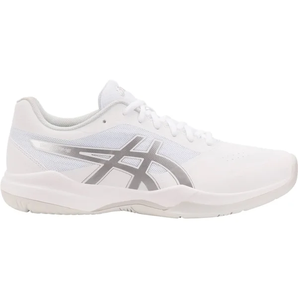 Asics GEL-Game 7 (White/Silver) Men's Tennis Shoes
