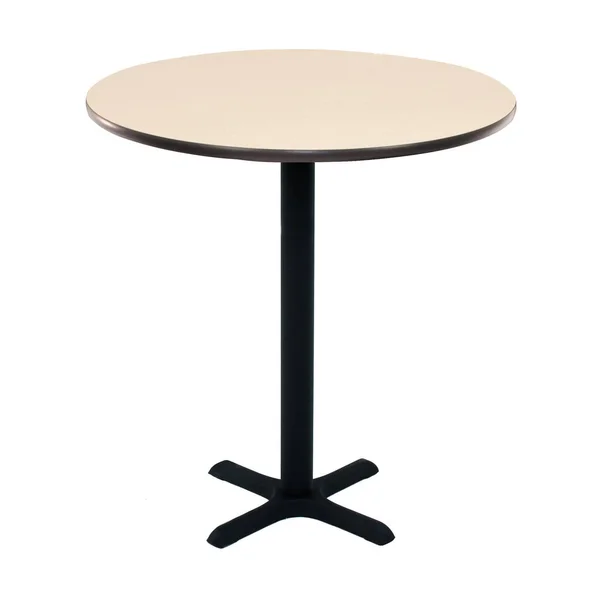 Regency Cain Beige 36 in. Round Cafe Table