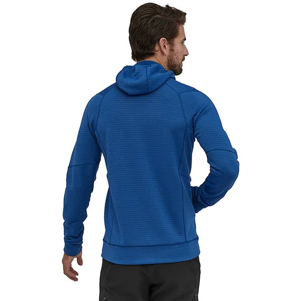 Patagonia Men's R1 Fleece Full-Zip Hoody, Superior Blue, XL