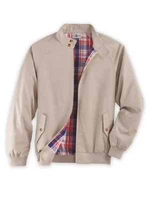 John Blair Men's Poplin Jacket - Stone Grey XL