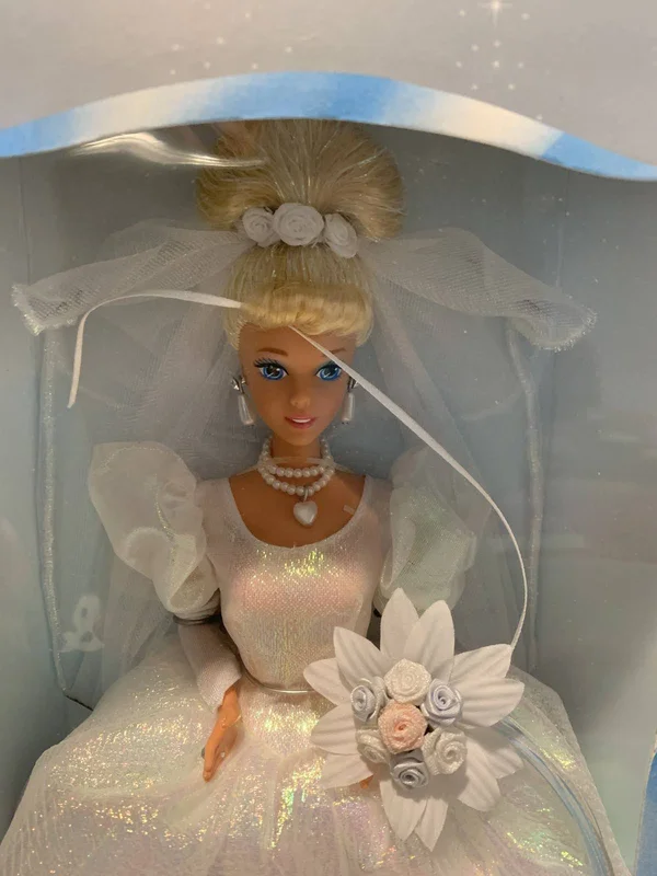 Mattel Disney Wedding Cinderella Barbie, 1995, 45th Anniversary