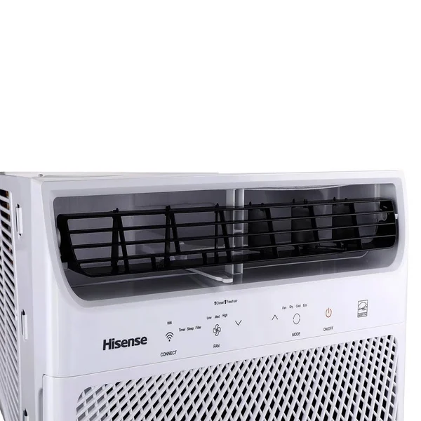 Hisense 550-sq ft Window Air Conditioner (115-Volt; 12000-BTU) Energy Star in White, AW1221CW1W