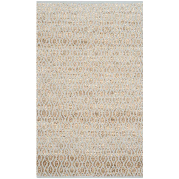 Safavieh Cape Cod Silver, Natural Area Rug; 3& x 5&