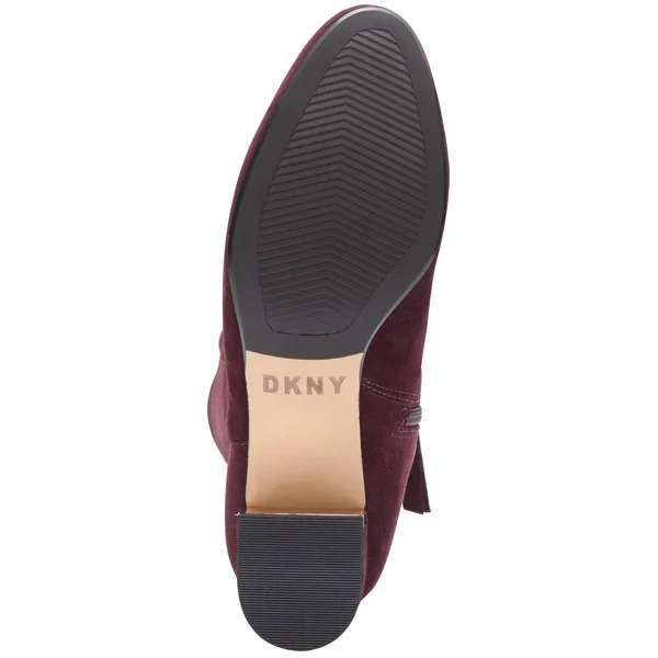Dkny - Cora Knee High Boots, Burgundy - 8.5