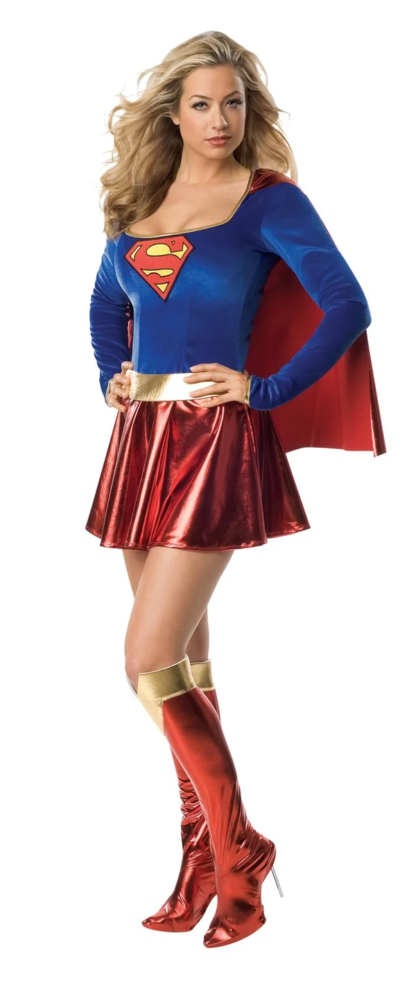 Rubie&s Costume Women's Supergirl Costume - Red/Blue, Plus Size