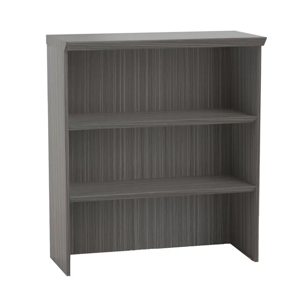 Mayline Sterling 36x22 3-Shelf Bookcase [STSCB3] - Textured Driftwood