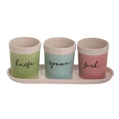Colorful Utensil Crock Ophelia & Co.