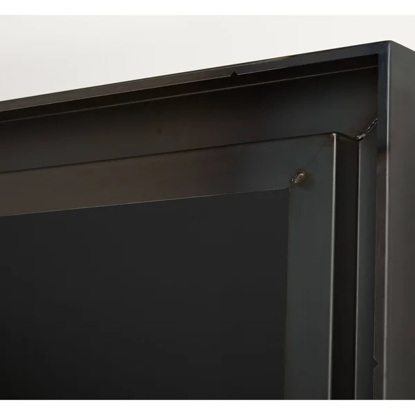 Room & Board - Modern Industry Mirror 3D 24W 36H in Mineral Brown Brown