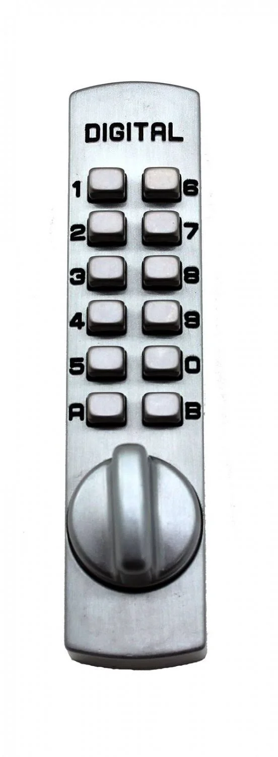 Lockey USA Mechanical Keyless Surface Mount Hook Bolt Sliding