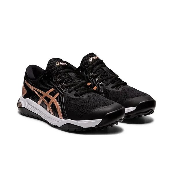 Asics Women's Gel-Course Glide Golf Shoes Black/Rose Gold M 9