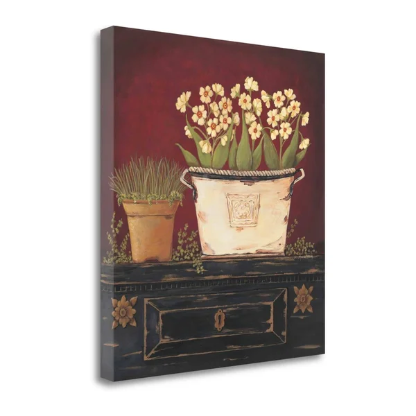 Tangletown Fine Art 'Winter Whites' Print on Canvas - Beige