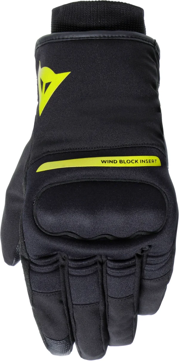 Dainese Avila D-Dry Gloves Black Yellow