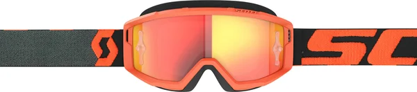 Scott Primal Orange/Black Motocross Goggles - Orange-Black