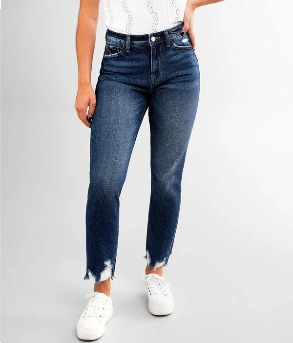 Kancan Signature Mom Jean - Blue 26/27, Women's