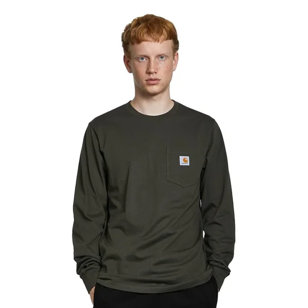 Carhartt WIP Longsleeve Pocket T-Shirt I022094 Cypress