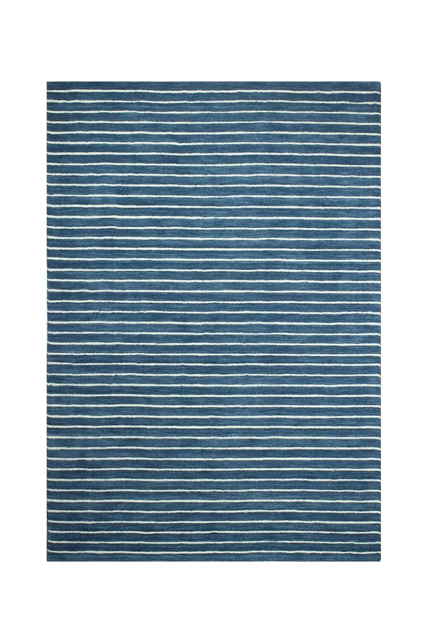 Bashian Contempo ALM71 Area Rug, 3&6x22 x 5&6x22 - Azure